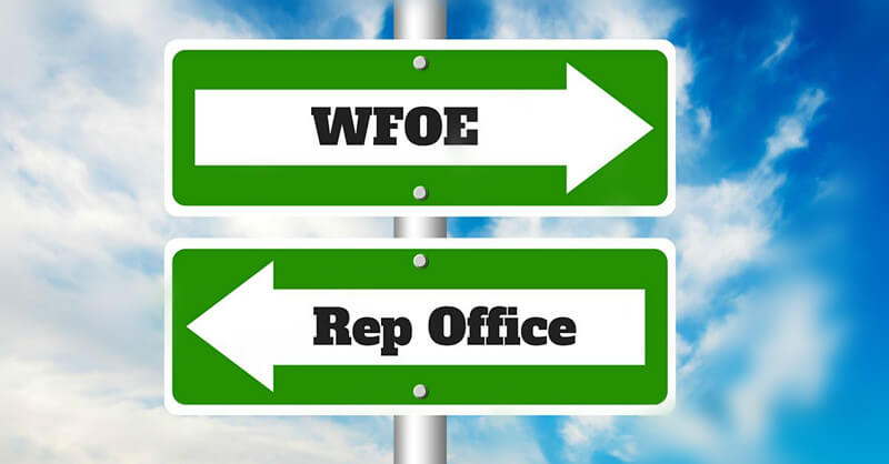 Differences between China Rep Office and WFOE